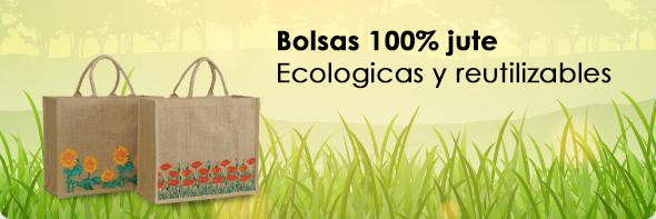 Bolsas 100% juta