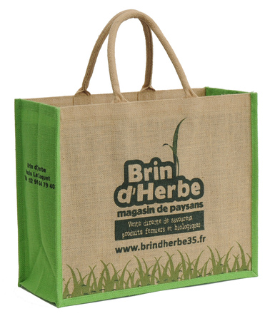 Vente de  Bolsas de yute para la compra Farmers Market
