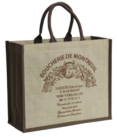 Vente de Bolsas de yute Carniceras / charcutera