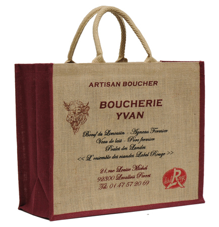 Vente de Bolsas de yute Carniceras/Embutidos
