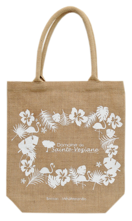 Vente de  Bolsas de yute suave + fondo + asas redondas