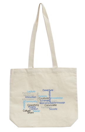 Sales of Organic Cotton bag for Library