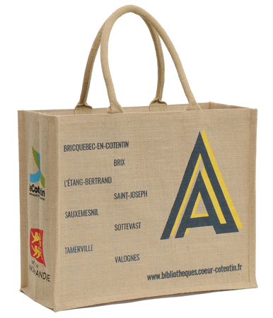 Vente de Sacs en jute Mdiathques