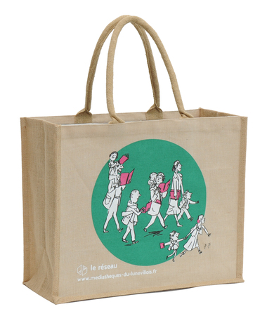 Vente de Sacs en jute Mdiathques