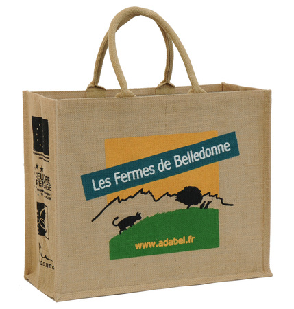 Sales of Cabas jute Magasin Fermes