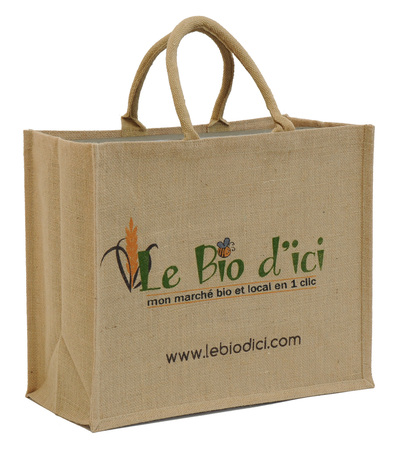 Vente de Sac toile de jute magasin Bio