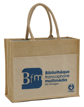 Vente de Sacs en jute Mdiathques