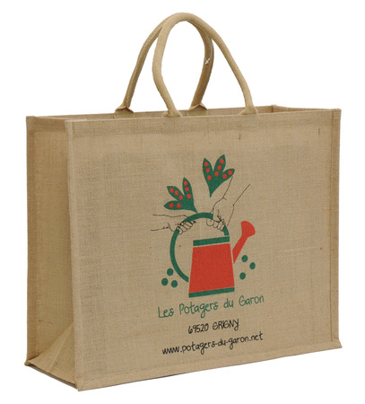 Vendita di Sacs en jute Magasin Bio