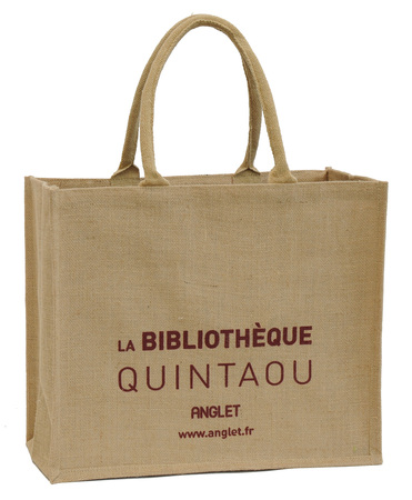 Vente de Bolsas de yute bibliotecas o librerias