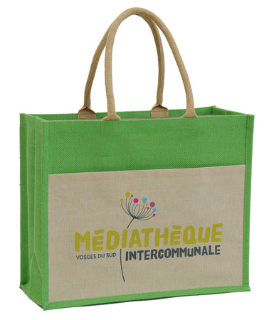 Vente de Sacs en jute Mdiathques