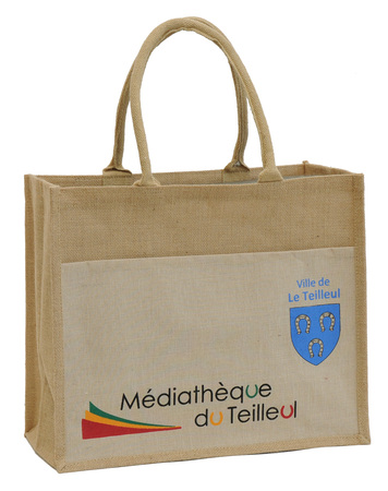 Vente de Sacs en jute Mdiathques