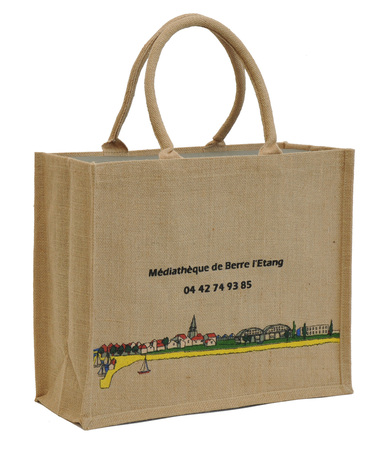 Vente de Sacs en jute Mdiathques