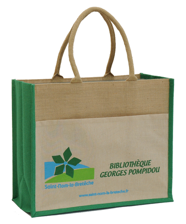 Vente de Bolsas de yute bibliotecas o librerias