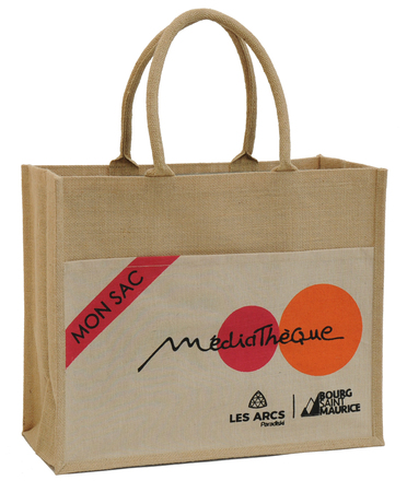 Vente de Sacs en jute Mdiathques