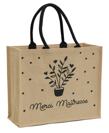 Sales of Sac jute Cadeau Maitresse