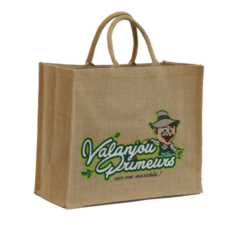 Sales of Sacs jute Magasin Bio