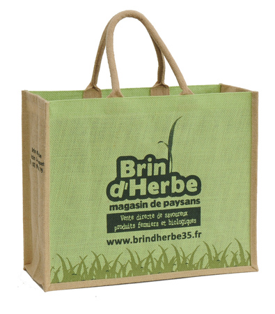 Verkauf von Sacs jute Magasin Bio