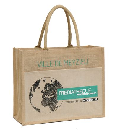 Vente de Sacs en jute Mdiathques