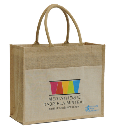 Vente de Sacs en jute Mdiathques