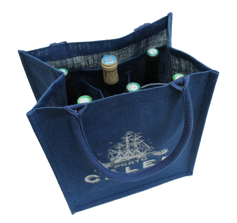 Vente de Bolsa de comerciante de vino de yute